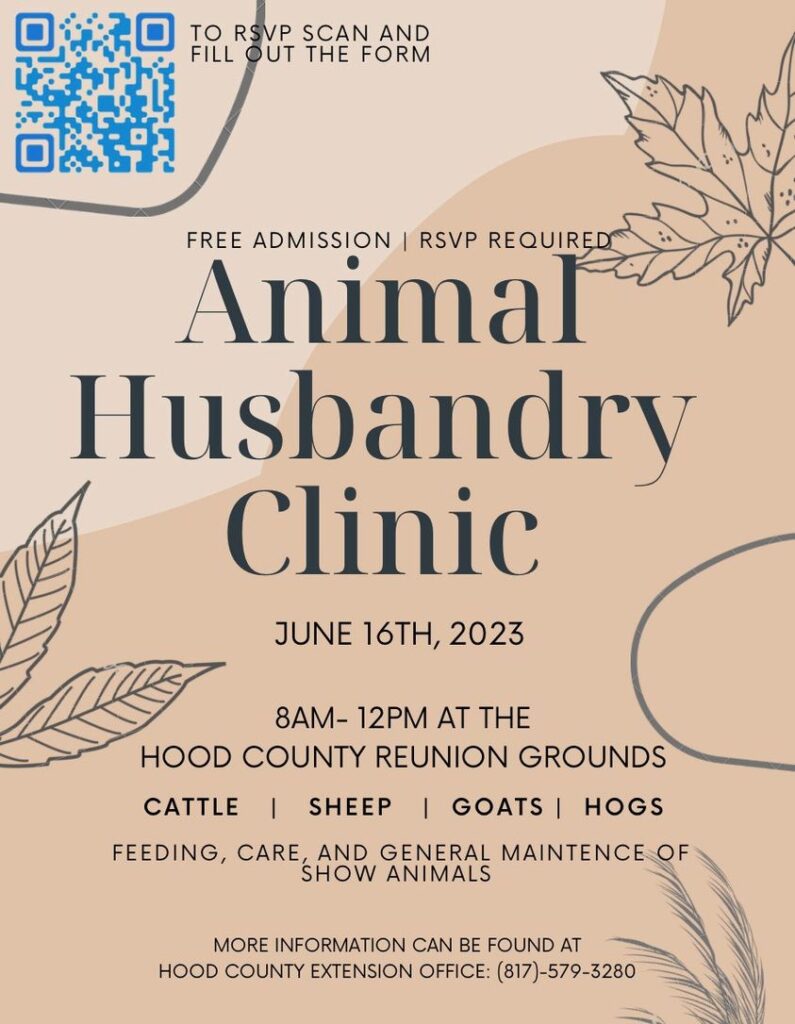 6.16 Animal Husbandry Clinic Hood Co